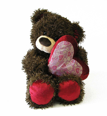 картинка Мягкая игрушка Медвежонок Чиба с сердцем/МЧС01 от магазина Одежда+