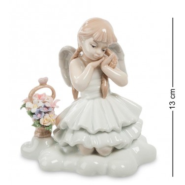 картинка фигурка ангел с корзиной ИА-136 от магазина Одежда+