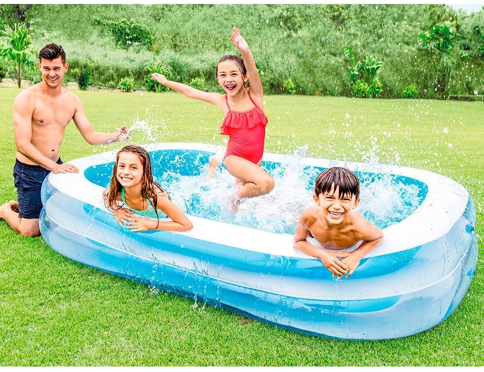 картинка Надувной семейный бассейн, 262х175х56 см, от 6 лет от магазина Одежда+