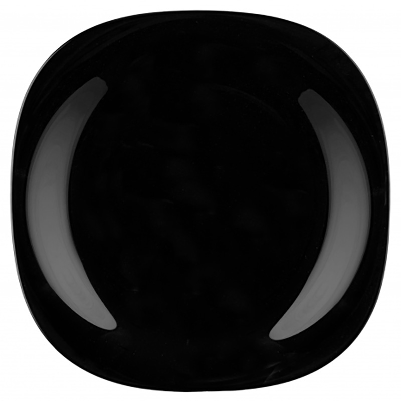 картинка Тарелка обеденная Luminarc Carine Black Карин черная - 26 см от магазина Одежда+