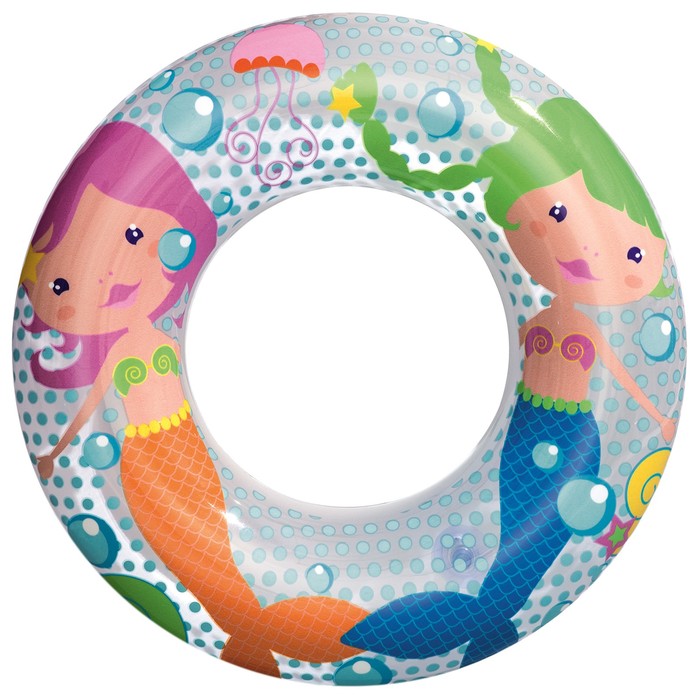 картинка Круг надувной для плавания «Морские приключения», d=51 см, от 3-6 лет, МИКС от магазина Одежда+