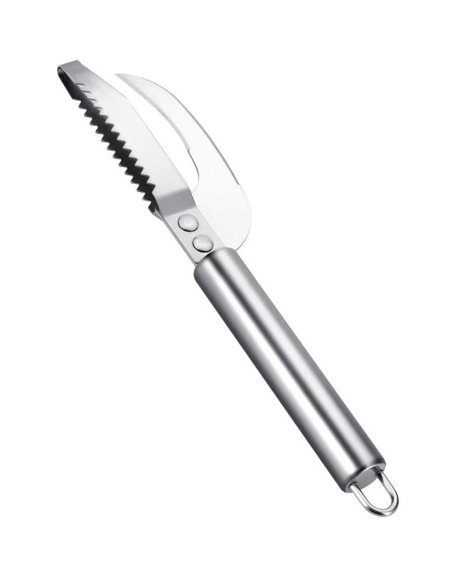 картинка Нож для чистки рыбы Regent Inox Linea STACCATO 2 в1 93-ST-01-04 от магазина Одежда+