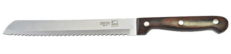 картинка Нож для нарезки хлеба Marvel Rose Wood Original, 20 см от магазина Одежда+