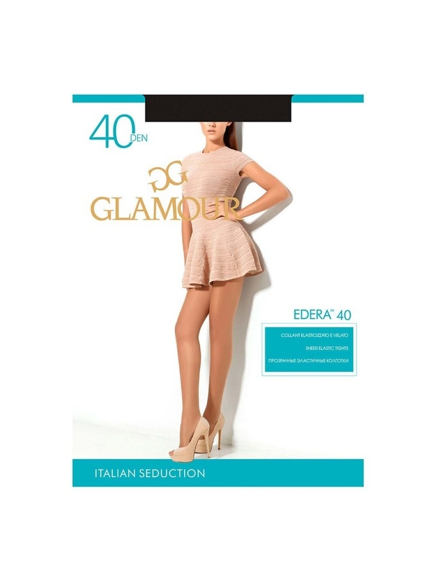 картинка Колготки женские GLAMOUR Edera 40 ден от магазина Одежда+