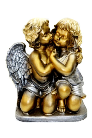 картинка Фигурка "Два ангела" бол. ИА-12 (черный) от магазина Одежда+
