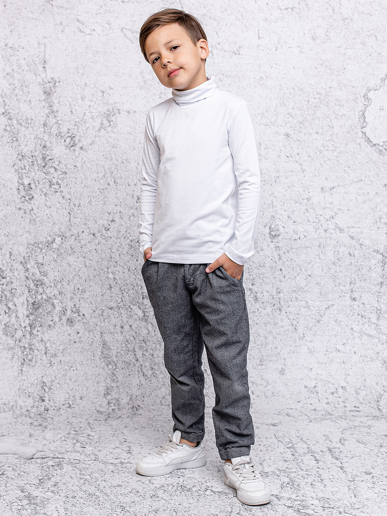 картинка Водолазка для мальчика с длинным рукавом от магазина Одежда+