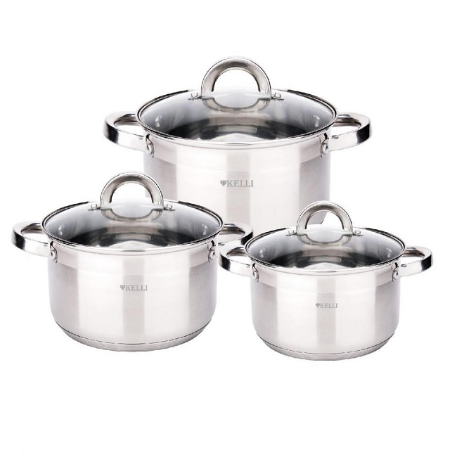 картинка Набор кастрюль 6пр/KL-4726 от магазина Одежда+