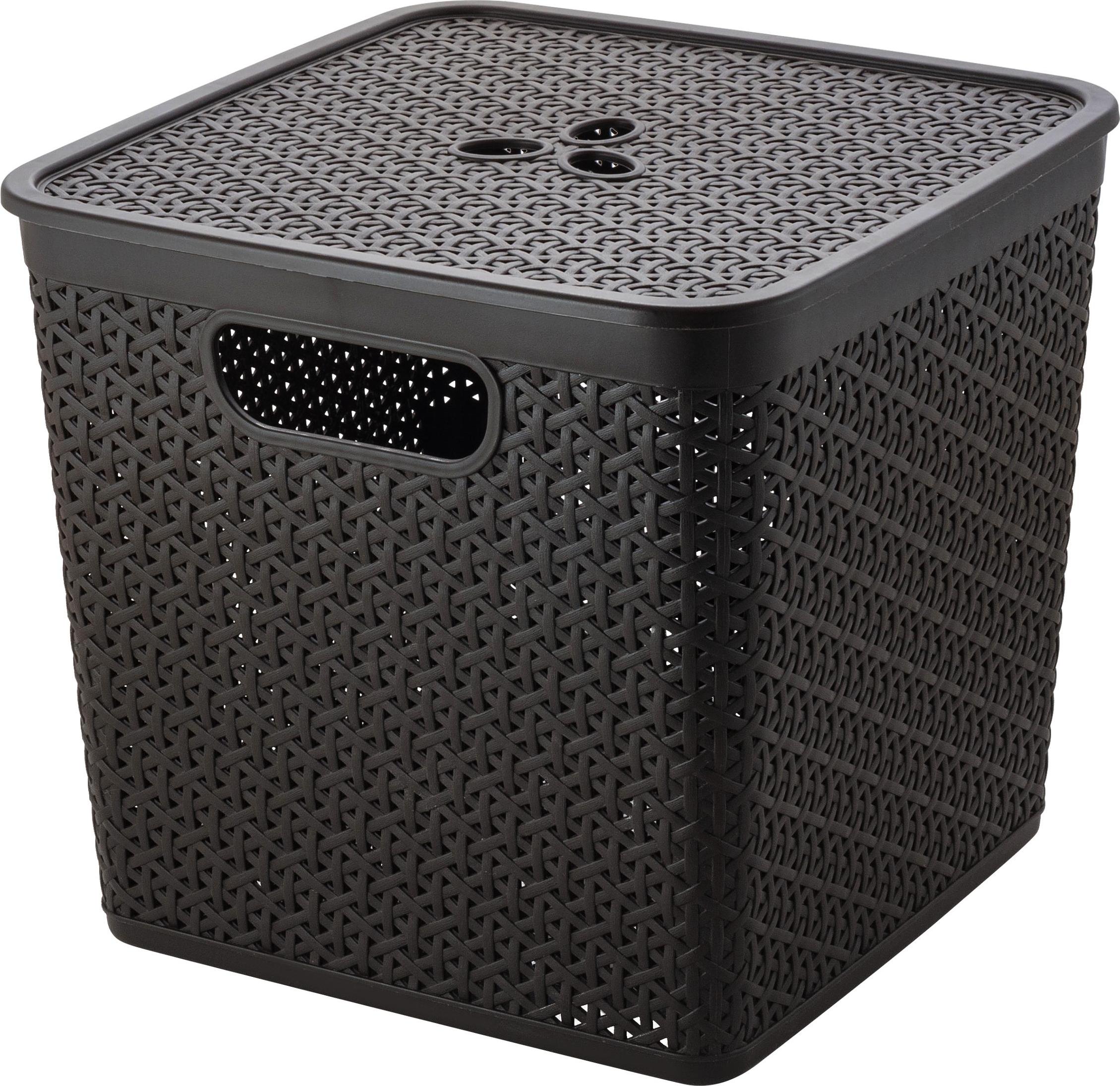 картинка Корзина для хранения 21л Keeplex Rattan/1305/ПР от магазина Одежда+