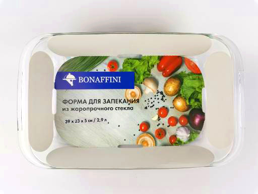 картинка Форма д/запекания 2,9 л/ТМ "Bonaffini"/BON001 от магазина Одежда+
