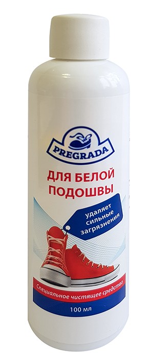 картинка Очиститель д/подошвы PREGRADA 100мл/PR-192 от магазина Одежда+