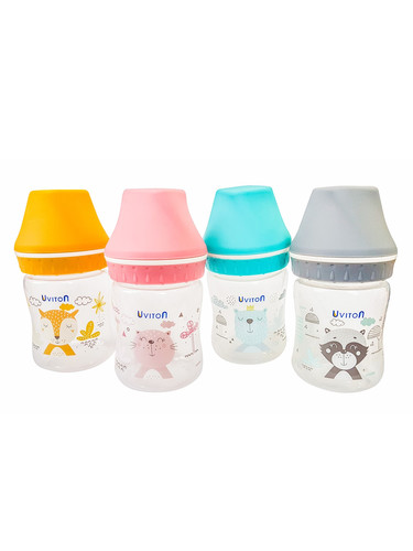 картинка Бутылочка с широким горлышком 125мл./0116 от магазина Одежда+