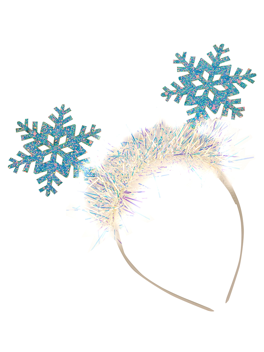 картинка Карнавальный ободок Нежные снежинки КРК-5755 от магазина Одежда+