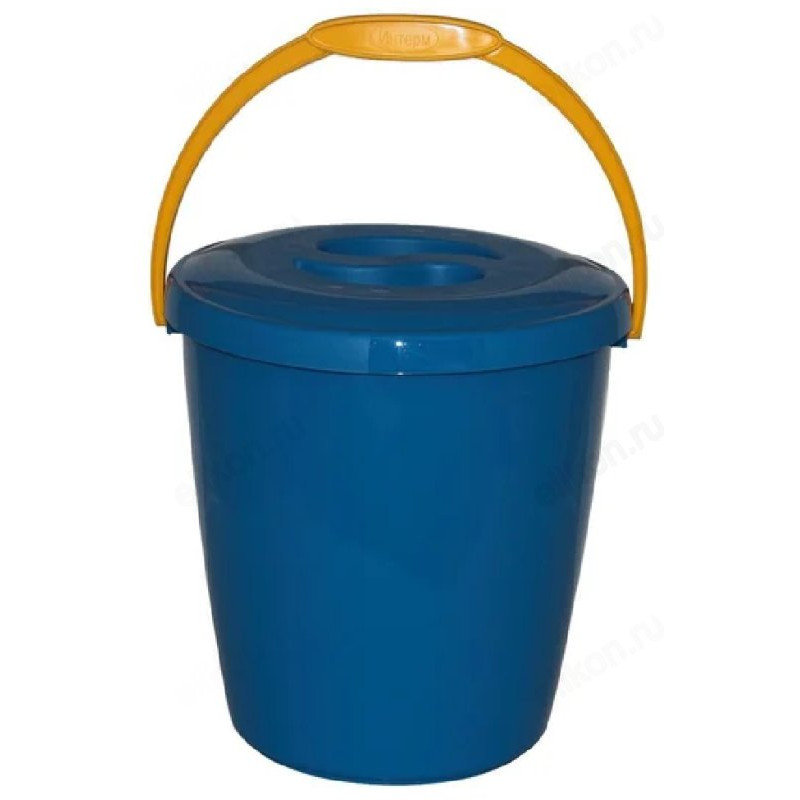 картинка Ведро 10 л с крышкой мерное/Б0629 от магазина Одежда+