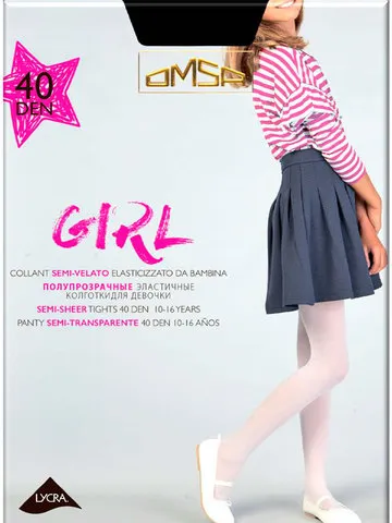 картинка Колготки детские OMSA GIRL 40 от магазина Одежда+