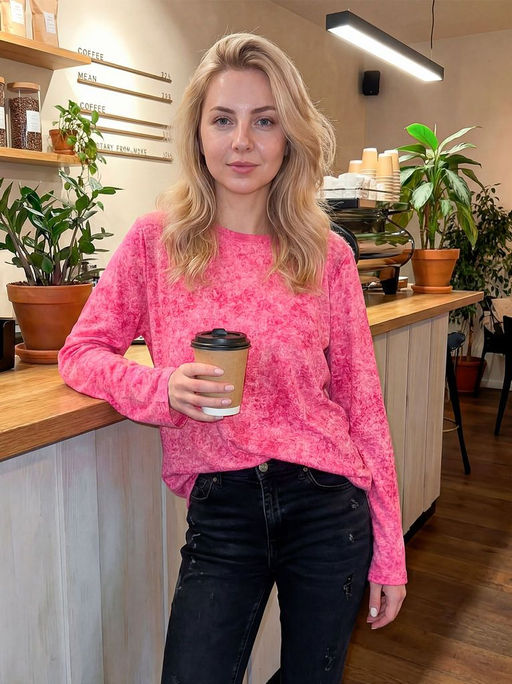 картинка Лонгслив Женский/Top.1118 от магазина Одежда+