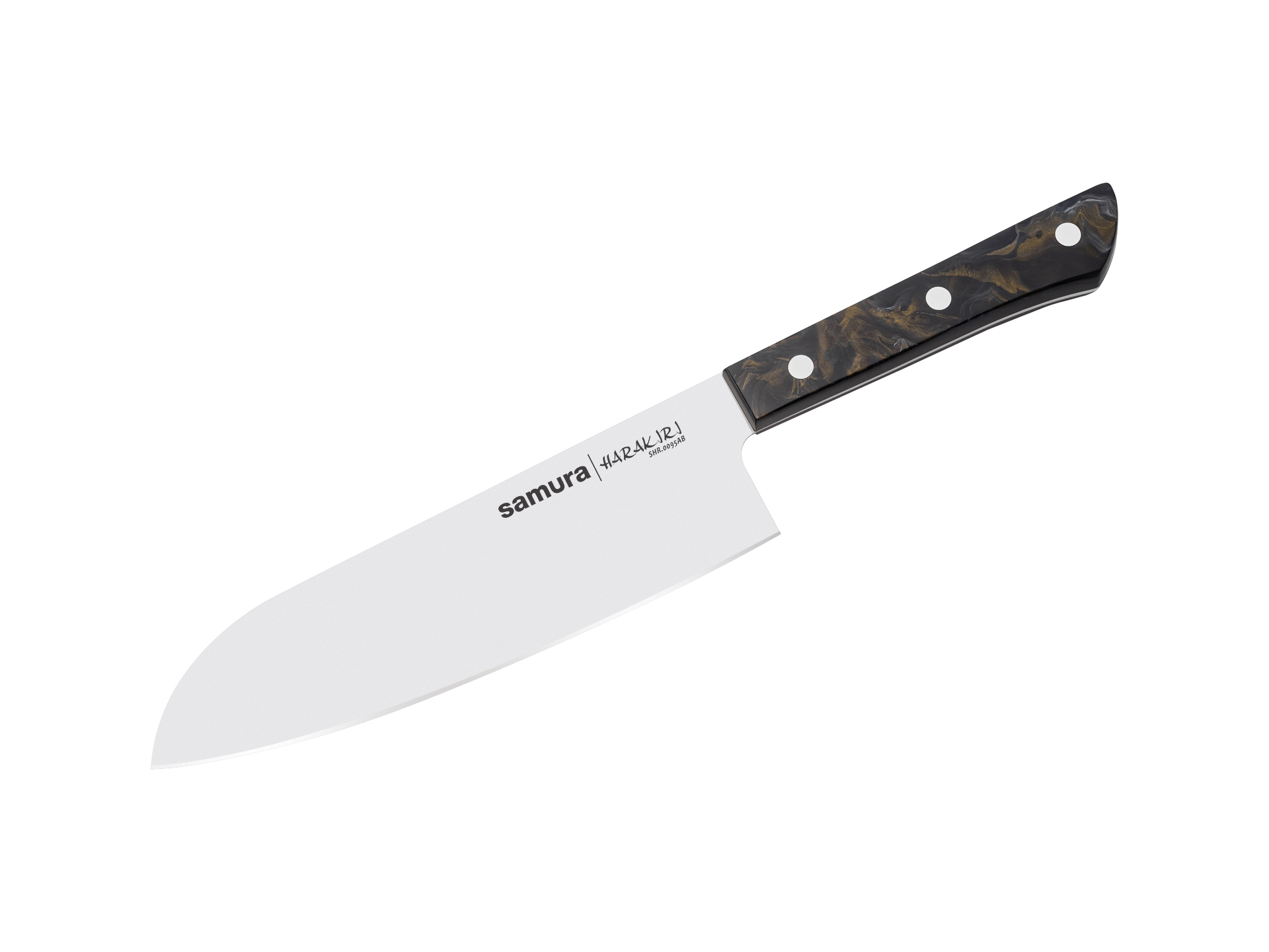 картинка Нож кухонный "Samura HARAKIRI" Сантоку 175 мм/SHR-0095AB/K  от магазина Одежда+