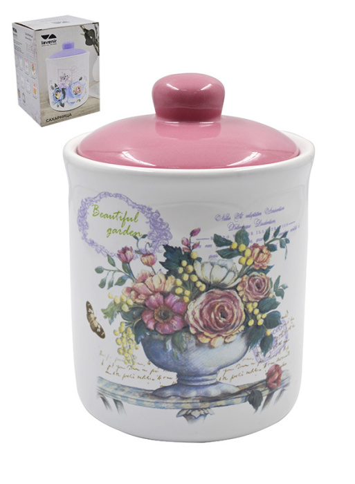картинка Сахарница Lavenir "Beautiful garden" 500 мл/HC220-K48 от магазина Одежда+