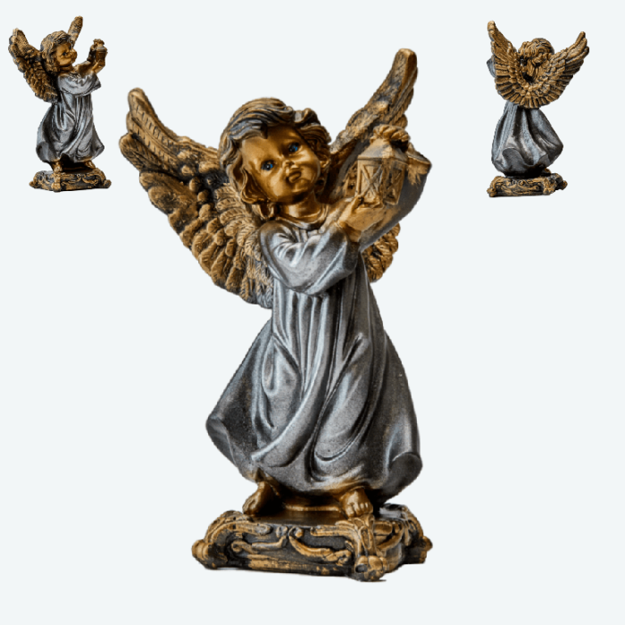 картинка Фигурка "Ангел с фонарем" ИА-87 от магазина Одежда+