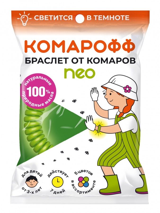 картинка КОМАРОФФ Браслет-спираль От комаров/0624 от магазина Одежда+