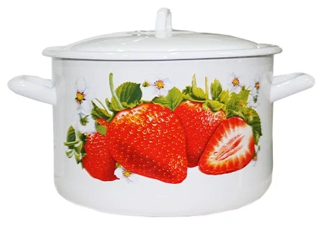 картинка Кастрюля Эмаль 4,3 литра С-16141 от магазина Одежда+