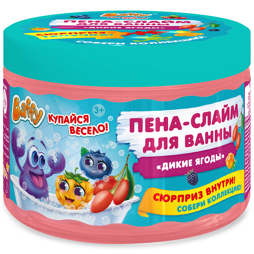 картинка Пена-слайм для ванны "Baffy"/D0153/Асс от магазина Одежда+