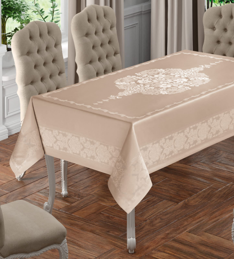 картинка Скатерть Карвен "JUMBO Classic" 160*220/M 818 от магазина Одежда+