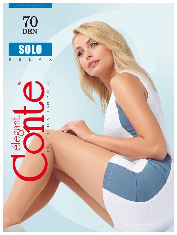 картинка Колготки Conte SOLO/70+XL от магазина Одежда+