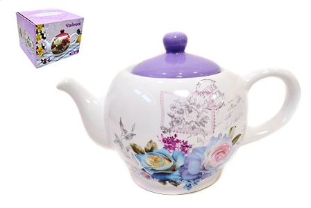 картинка Чайник "Сиреневый букет"/HC718-Р85 от магазина Одежда+