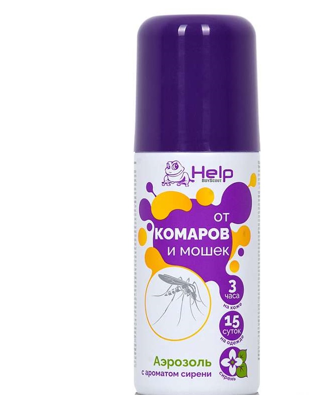 картинка HELP Аэрозоль "Сирень" 75 мл/80218/ЛГ от магазина Одежда+