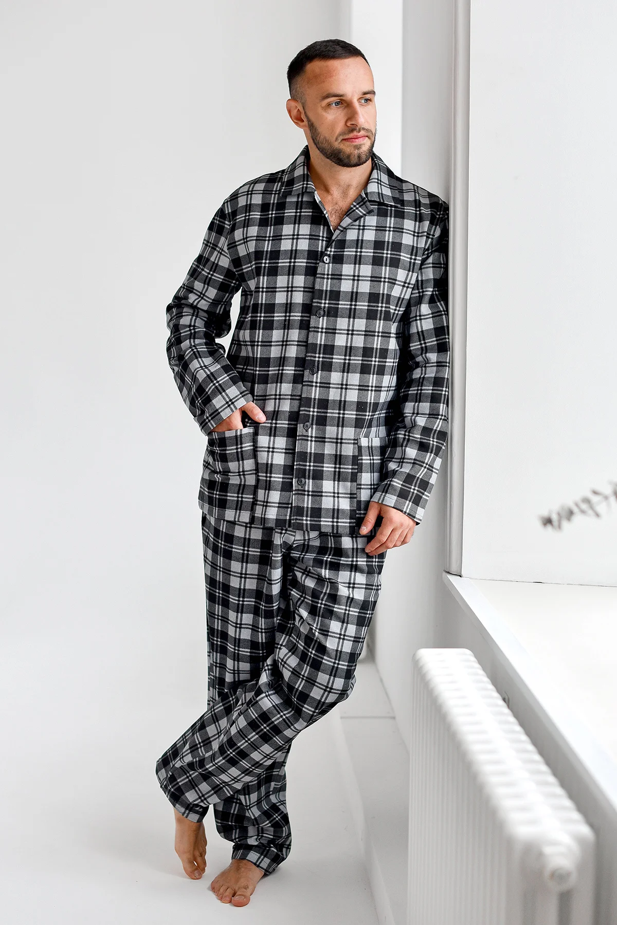 картинка Пижама мужская "Фланель"/85-Ф от магазина Одежда+