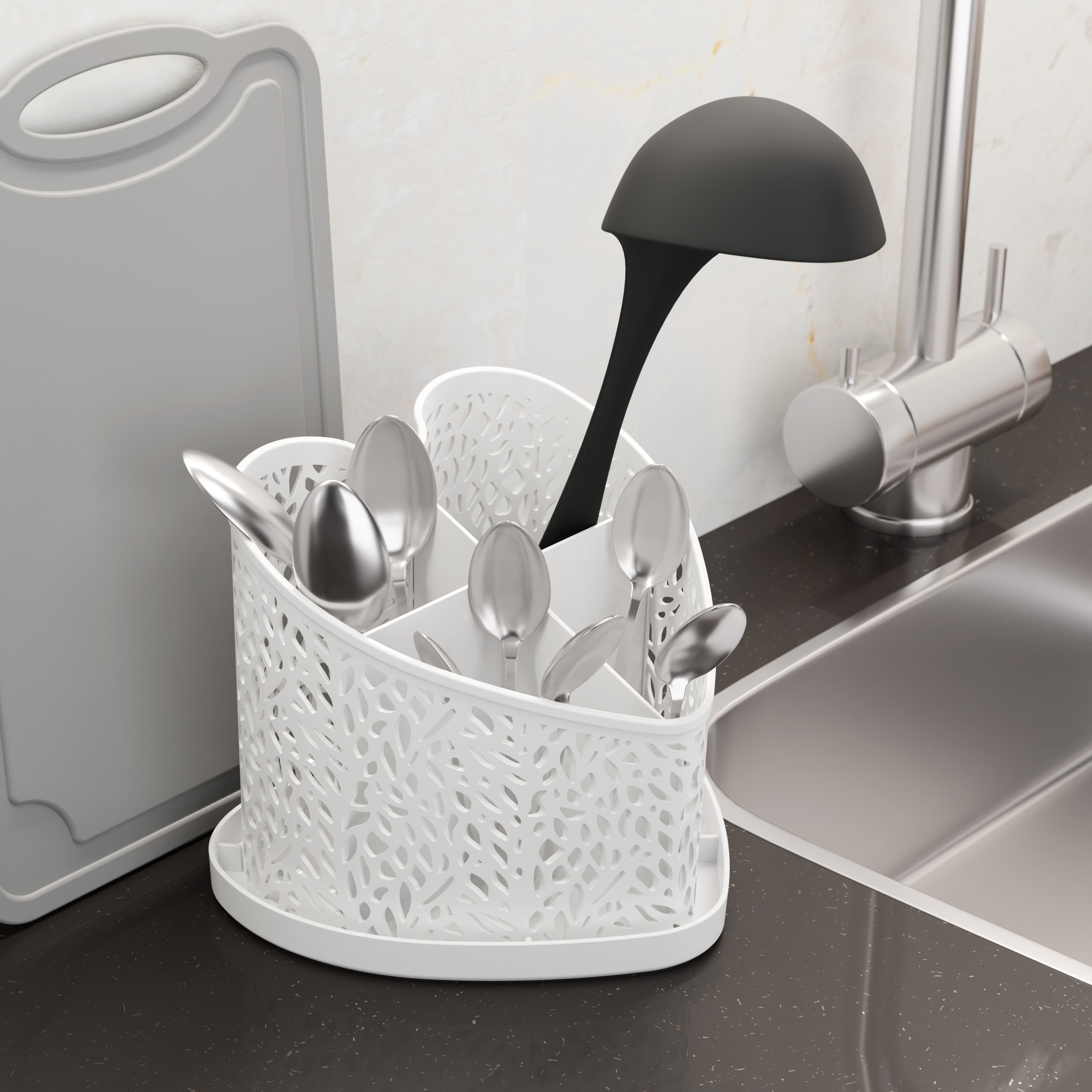 картинка Подставка п/столовые приборы "Сердце"/6252,6253/Альтернатива от магазина Одежда+