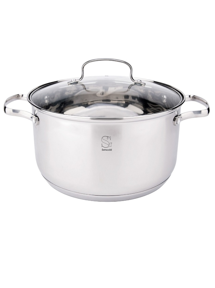 картинка Кастрюля 6,1л "Swisgold"/SG - 18078 от магазина Одежда+