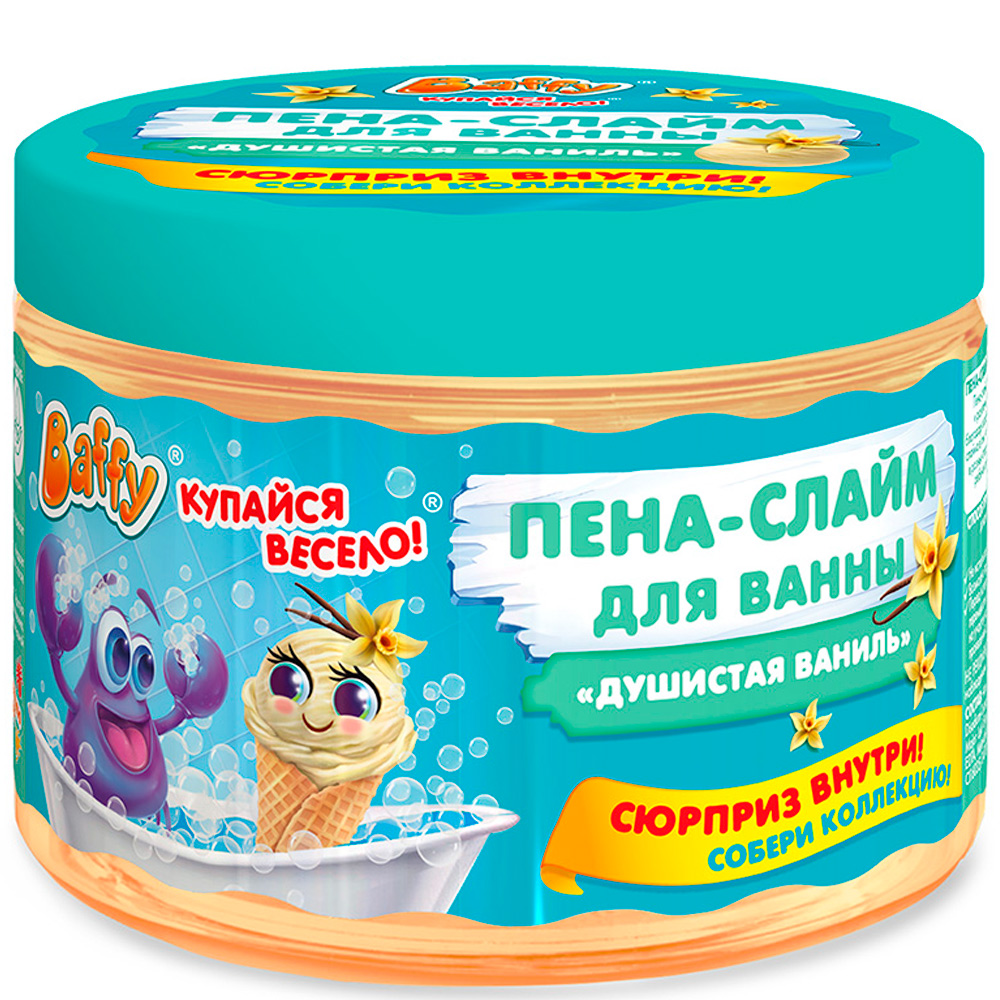 картинка Пена-слайм для ванны "Baffy"/D0153/Асс от магазина Одежда+