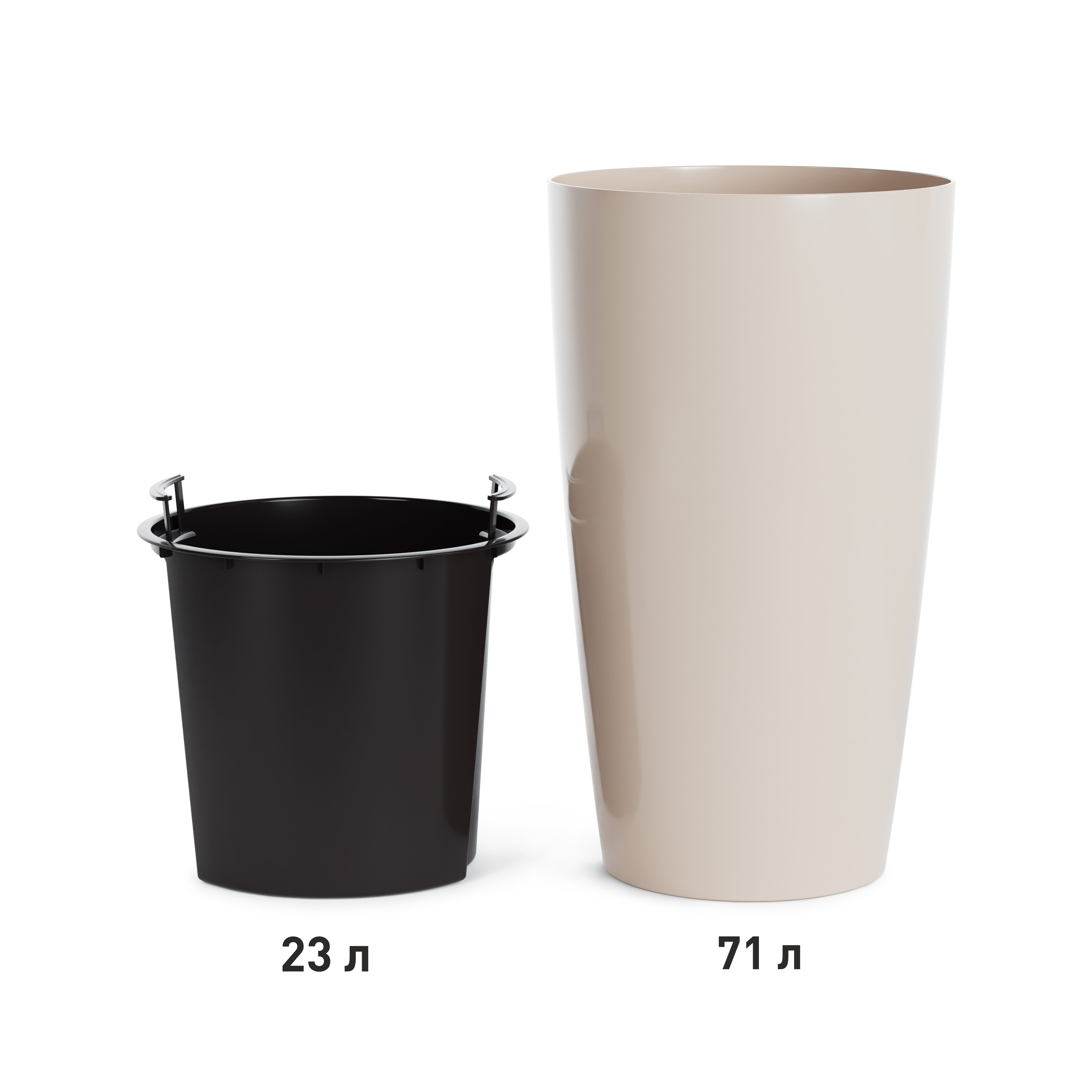 картинка Кашпо "Рондо" 71л/8878,8877/Альтернатива от магазина Одежда+