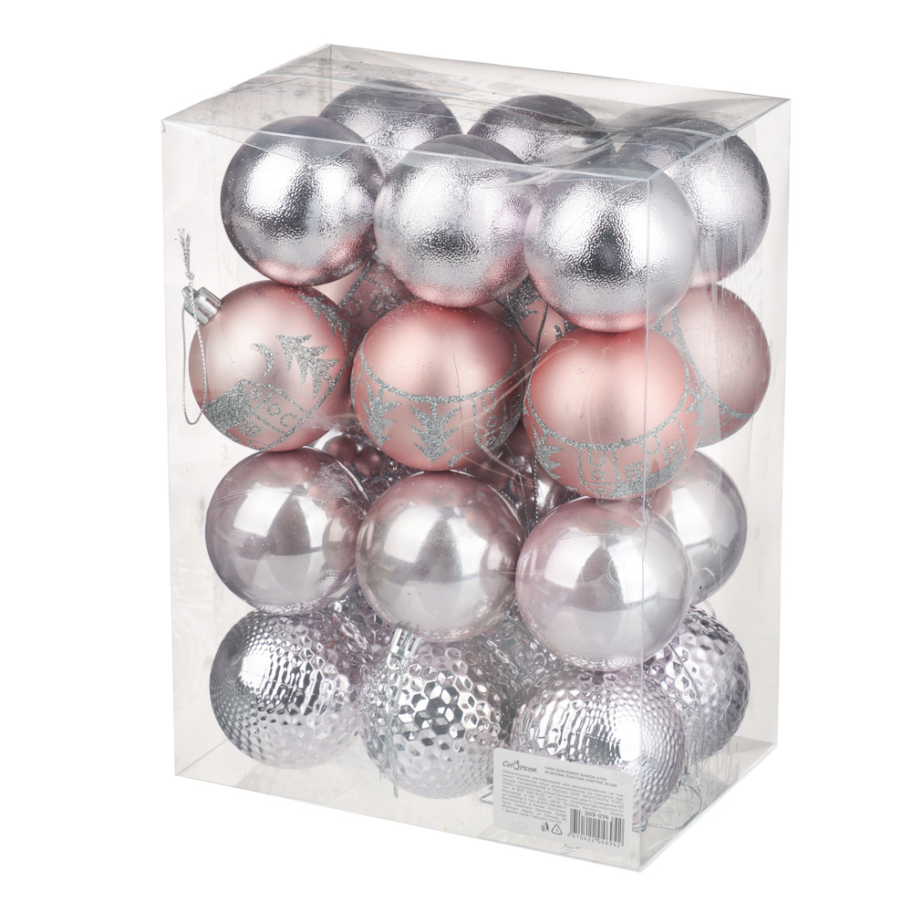 картинка Набор шаров 6 см*24 шт/309-076/Асс от магазина Одежда+