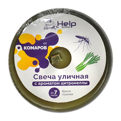 картинка HELP Свеча  уличная от комаров 80011/ЛГ от магазина Одежда+