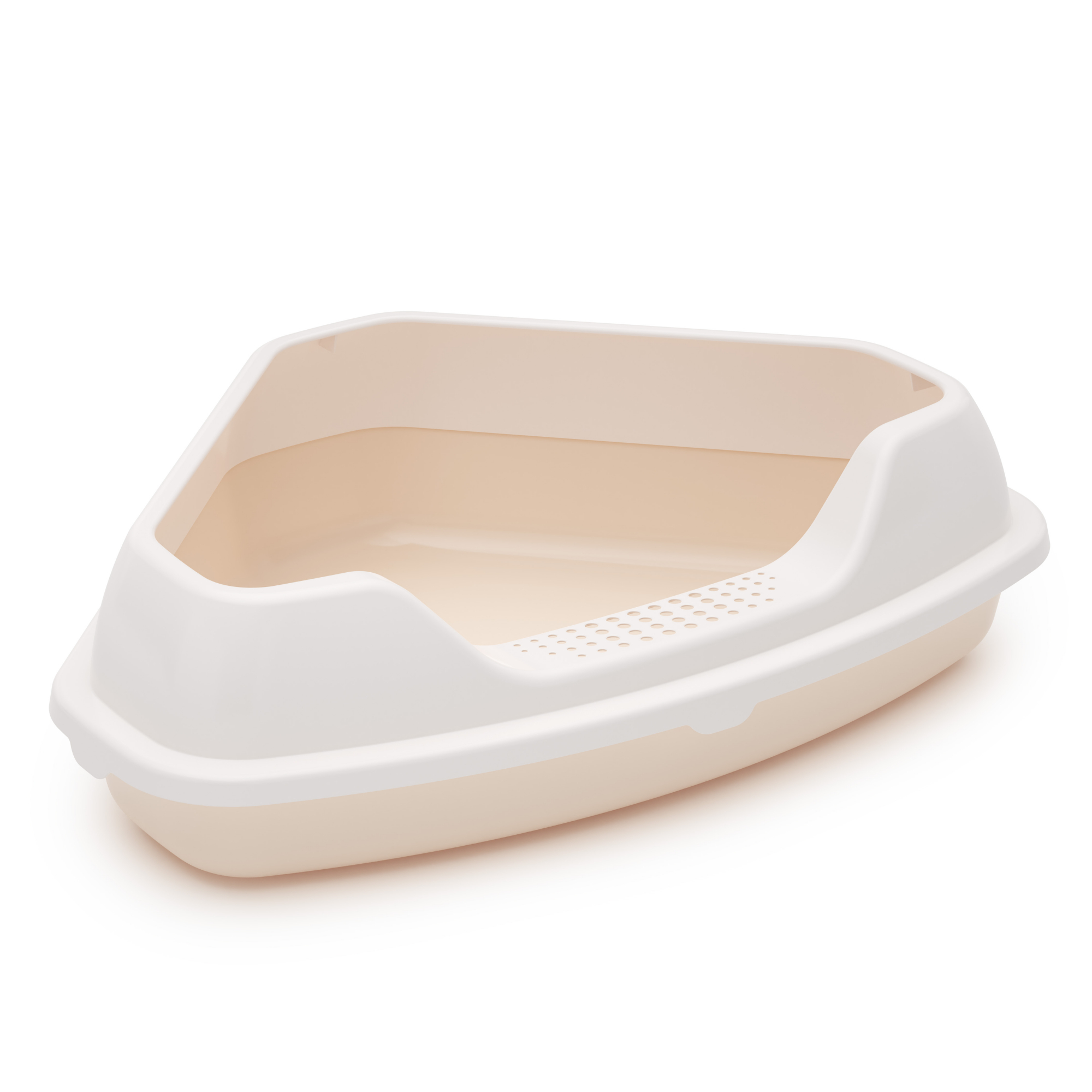 картинка Лоток туалет для кошек угловой/8653/Альтернатива от магазина Одежда+