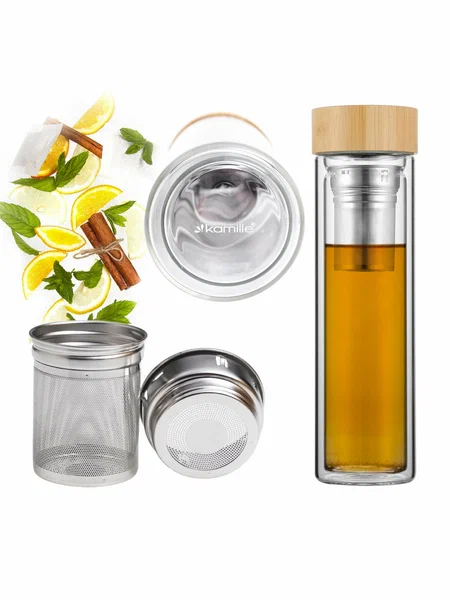 картинка Бутылка 450мл с заварником/9020 от магазина Одежда+