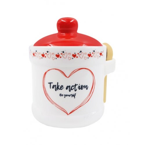 картинка Сахарница с ложкой/НС205 от магазина Одежда+