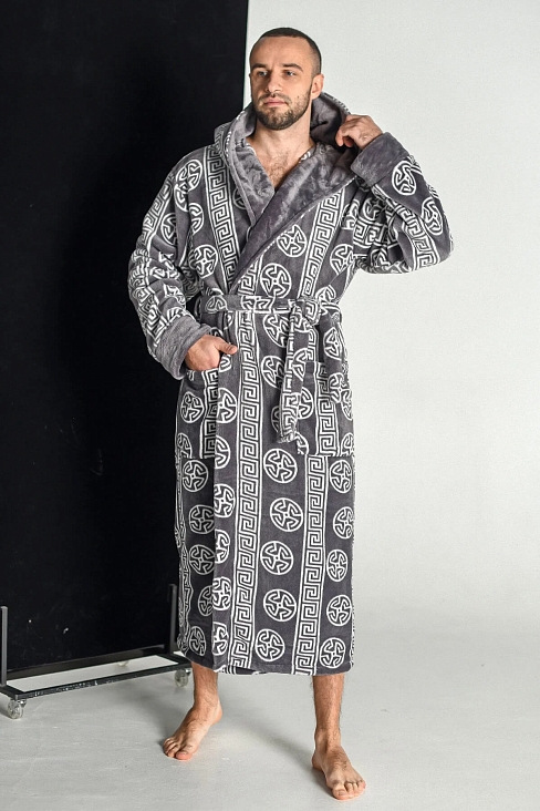 картинка Халат мужской "Характер"/2032-Эф от магазина Одежда+