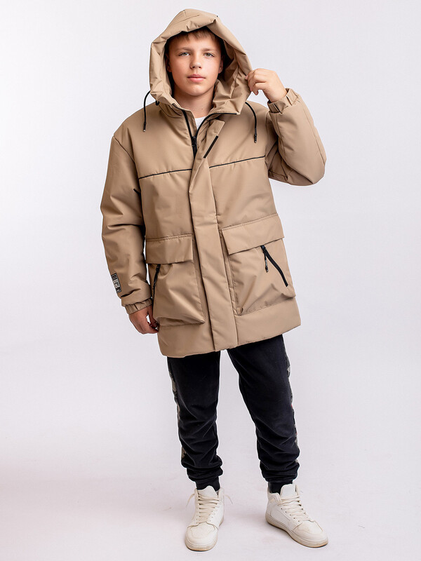 картинка Парка для мальчика "БЭЙН"/809-24о-1 от магазина Одежда+