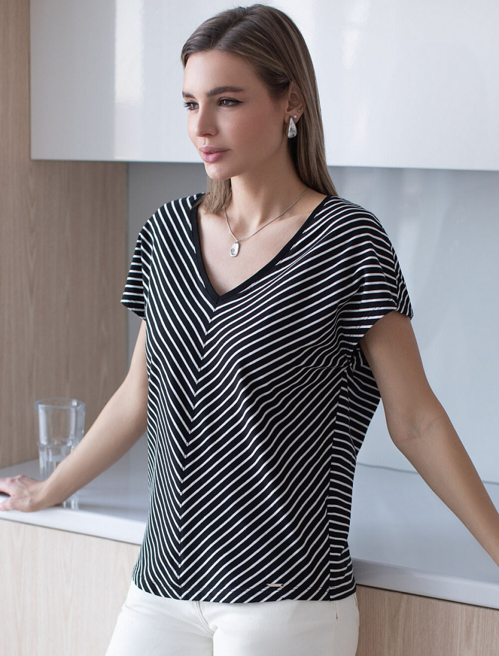 картинка Футболка женская D49.069 от магазина Одежда+