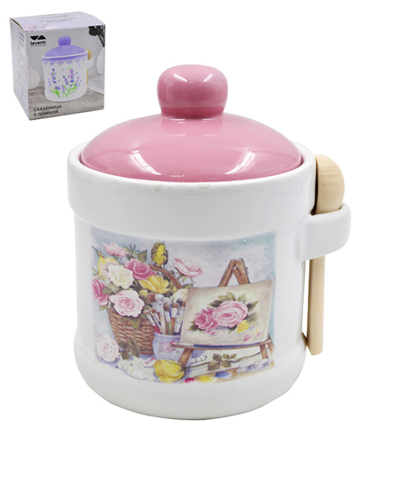 картинка Сахарница "Акварель" с/л НС205-Р01 от магазина Одежда+