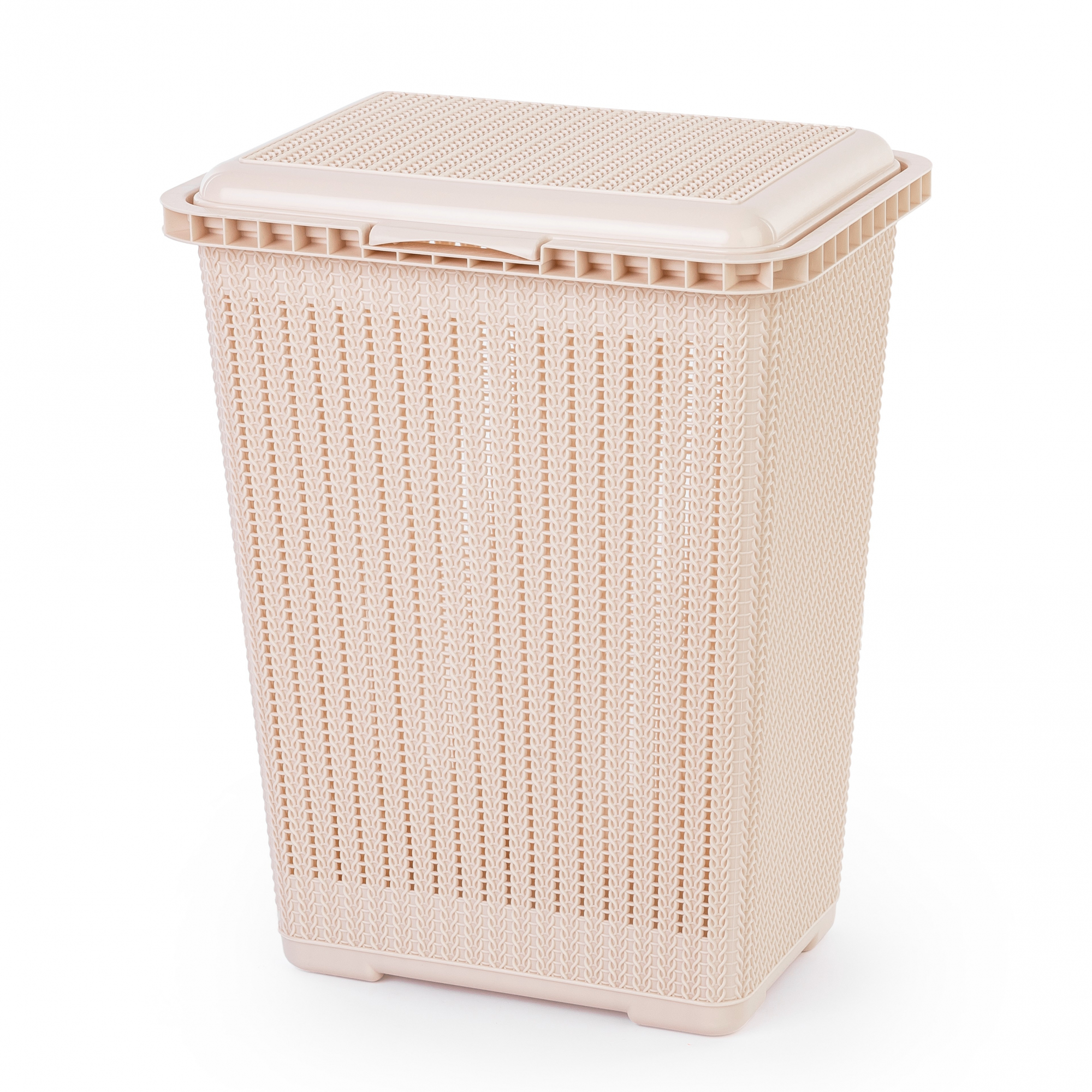 картинка Корзина д/белья "Вязаное плетение" 25 л/6904,6888,6903,6902/Альтернатива от магазина Одежда+