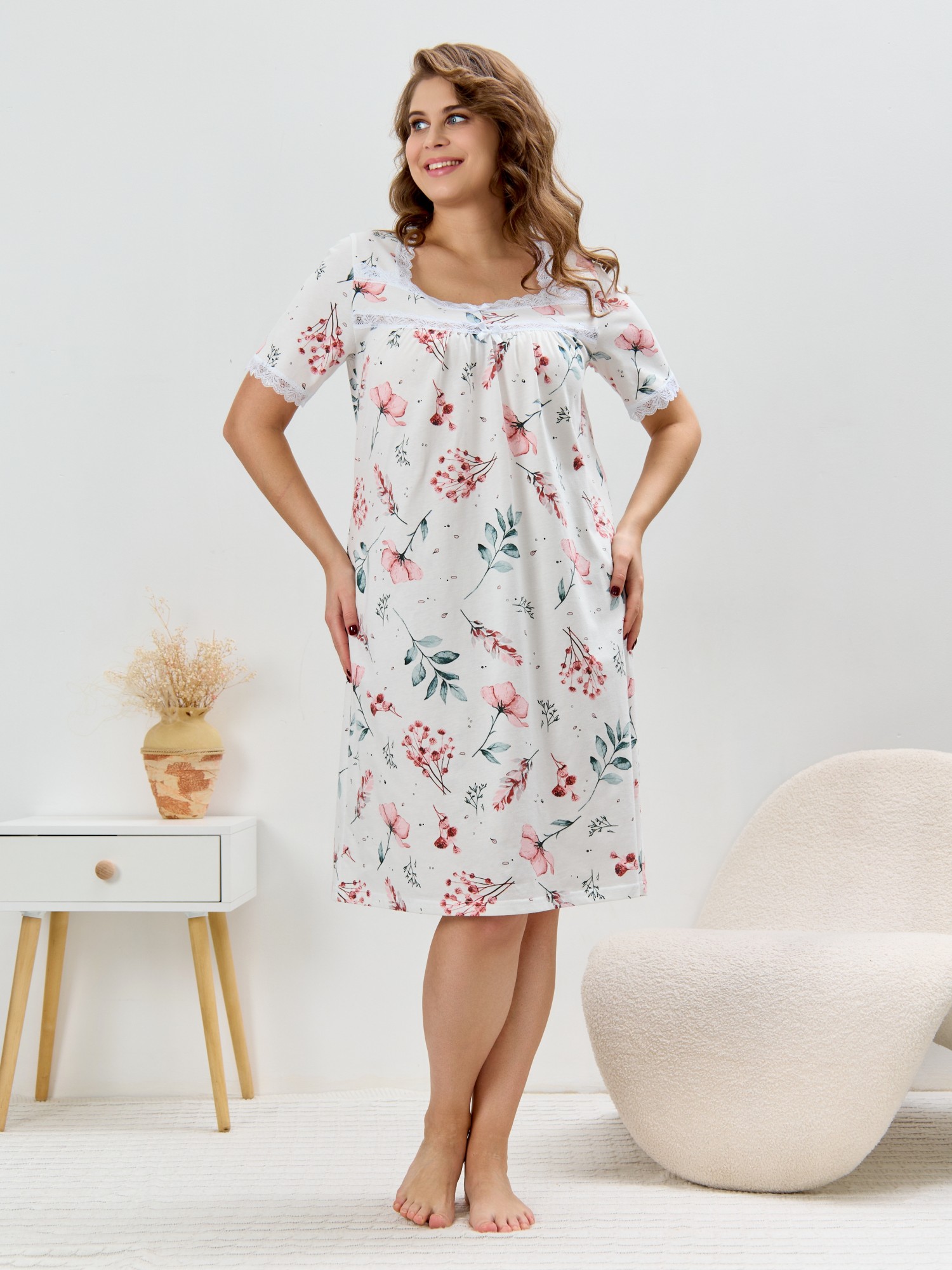 картинка Сорочка женская "Узор-1"/НС-634 от магазина Одежда+