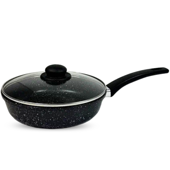 картинка Сковорода глубокая 24см ГРАНИТ МЕЧТА/БВР-109 CAVADU  от магазина Одежда+