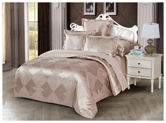 картинка КПБ  Lime Time  сатин Silver Line Дуэт/Лайм от магазина Одежда+