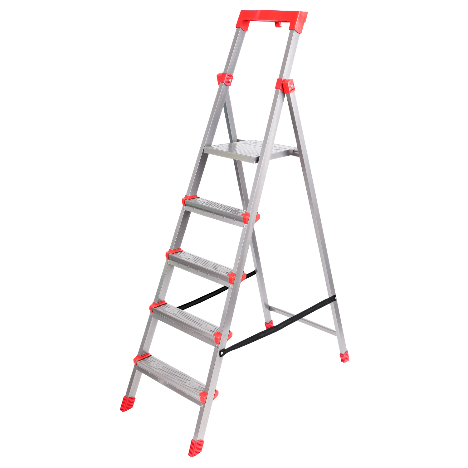 картинка Стремянка Haushalt 5 ступеней/HHCУ5/Ника от магазина Одежда+