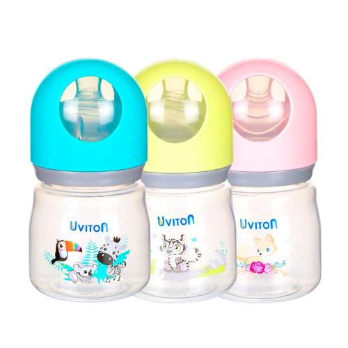 картинка Бутылочка с широким горлышком 125 мл Uviton/0228/01 от магазина Одежда+