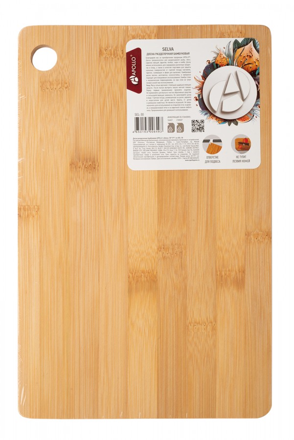 картинка Доска разделочная APOLLO "Selva" 30*19*1 см/SEL-30 от магазина Одежда+